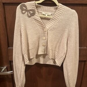 Love shack fancy cropped sweater